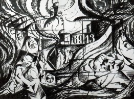 Dibujo después de 'Estados de ánimo: Las despedidas' Dibujo después de 'Estados de ánimo: Las despedidas'