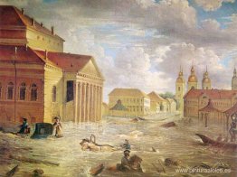 7 de noviembre de 1824 en la plaza frente al Teatro Bolshoi 7 de noviembre de 1824 en la plaza frente al Teatro Bolshoi