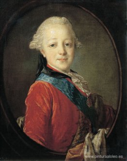 Retrato del emperador Pablo I cuando era niño Retrato del emperador Pablo I cuando era niño