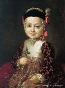 Retrato del conde Alexey Bobrinsky cuando era niño Retrato del conde Alexey Bobrinsky cuando era niño