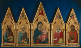 Virgen y Niño con Santos (Políptico de Boston) Virgen y Niño con Santos (Políptico de Boston)