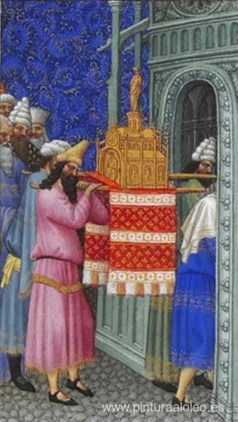 El Arca de Dios llevada al templo El Arca de Dios llevada al templo