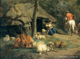 La cabaña (detalle) La cabaña (detalle)