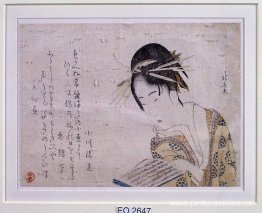 Geisha leyendo un libro Geisha leyendo un libro