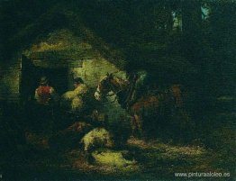 La puerta del establo La puerta del establo