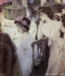 Los Jugadores (pastel sobre papel) Los Jugadores (pastel sobre papel)