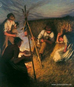 La cena de los segadores La cena de los segadores