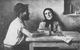 Dos trabajadores en huelga Dos trabajadores en huelga