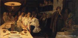 Esperando el regreso de los novios de una iglesia en la provinci Esperando el regreso de los novios de una iglesia en la provinci