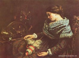 La bordadora dormida La bordadora dormida