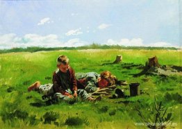 chicos en el campo chicos en el campo
