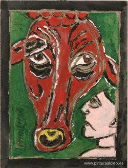 hombre y vaca hombre y vaca