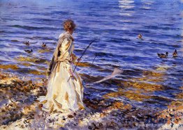 niña pescando niña pescando