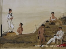 pequeña playa pequeña playa