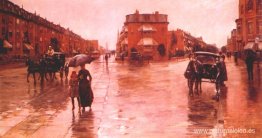 Día lluvioso, Boston Día lluvioso, Boston