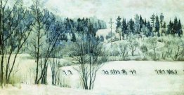 La excursión de esquí La excursión de esquí