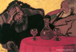 Cómoda del tío Piacsek frente al negro. Cómoda del tío Piacsek frente al negro.