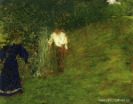 hombre y mujer debajo de un árbol hombre y mujer debajo de un árbol