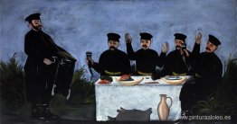 La fiesta con el organista de barril Datiko Zemeli La fiesta con el organista de barril Datiko Zemeli