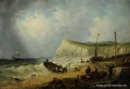 Escena de la costa Escena de la costa