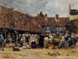 Mercado en Trouville Mercado en Trouville