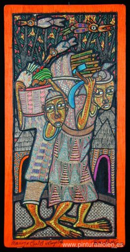 Mamá y niño - Vida del pueblo Mamá y niño - Vida del pueblo