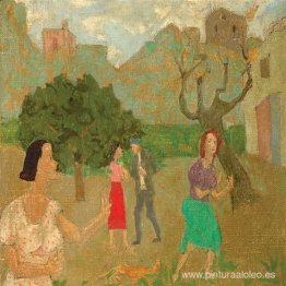 Figuras en el pueblo Figuras en el pueblo