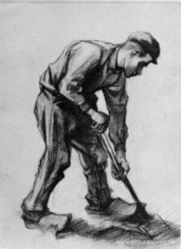 niño campesino, cavando niño campesino, cavando