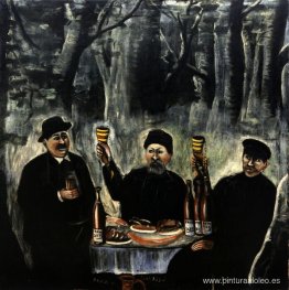 La fiesta de los ciudadanos en un bosque. La fiesta de los ciudadanos en un bosque.