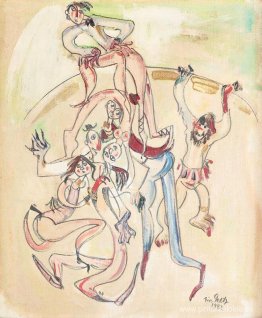 acróbatas de circo acróbatas de circo