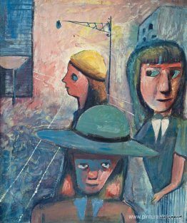 COLEGIALAS CON VÍAS DE TRANVÍA COLEGIALAS CON VÍAS DE TRANVÍA