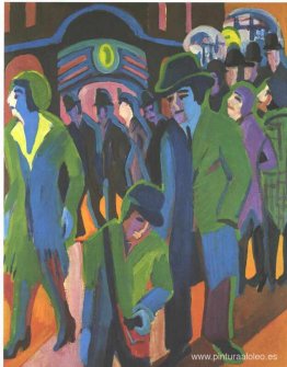 Calle con pasajeros Calle con pasajeros