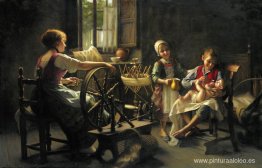 familia en un interior familia en un interior
