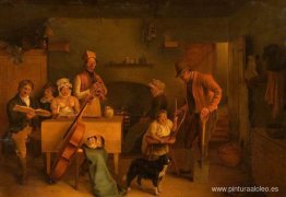 Interior de la cabaña Interior de la cabaña