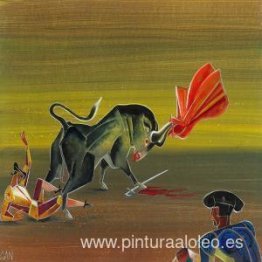 Escena de una zona taurina Escena de una zona taurina