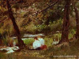 Dos mujeres sentadas Dos mujeres sentadas