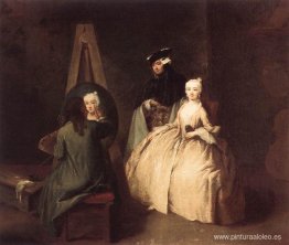 El pintor en su estudio El pintor en su estudio