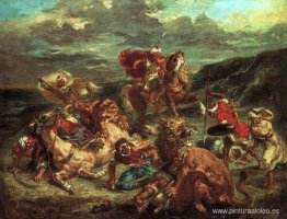 caza del león caza del león