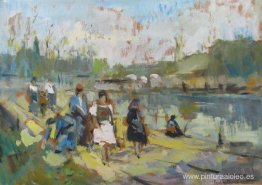 Por el río Por el río