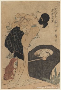 mujer y niño mujer y niño