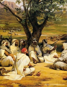 Caciques árabes en consejo (el negociador) Caciques árabes en consejo (el negociador)