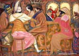 En un café de París En un café de París