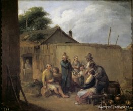 Un veterano que cuenta sus aventuras Un veterano que cuenta sus aventuras