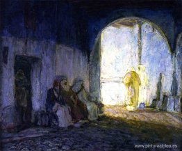 Escena callejera, Tánger Escena callejera, Tánger