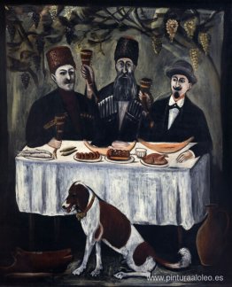 La fiesta en un mirador de uvas La fiesta en un mirador de uvas