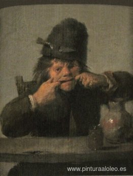 Juventud haciendo una mueca Juventud haciendo una mueca