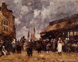 Trouville, el mercado de pescado Trouville, el mercado de pescado