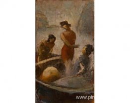 Bañistas en el barco Bañistas en el barco