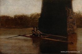 El par de conchas de remos El par de conchas de remos