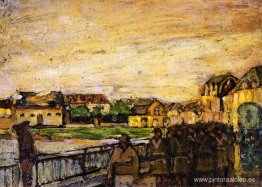 Escena de guerra, Etaples, Francia Escena de guerra, Etaples, Francia